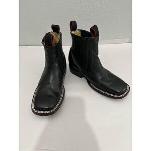 Herencia Kids Leather  Western Style Botties Boys Size 2.5